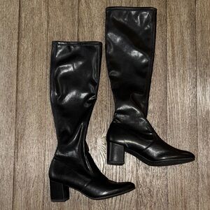 Stuart Weitzman Frannie 60 Boot Black